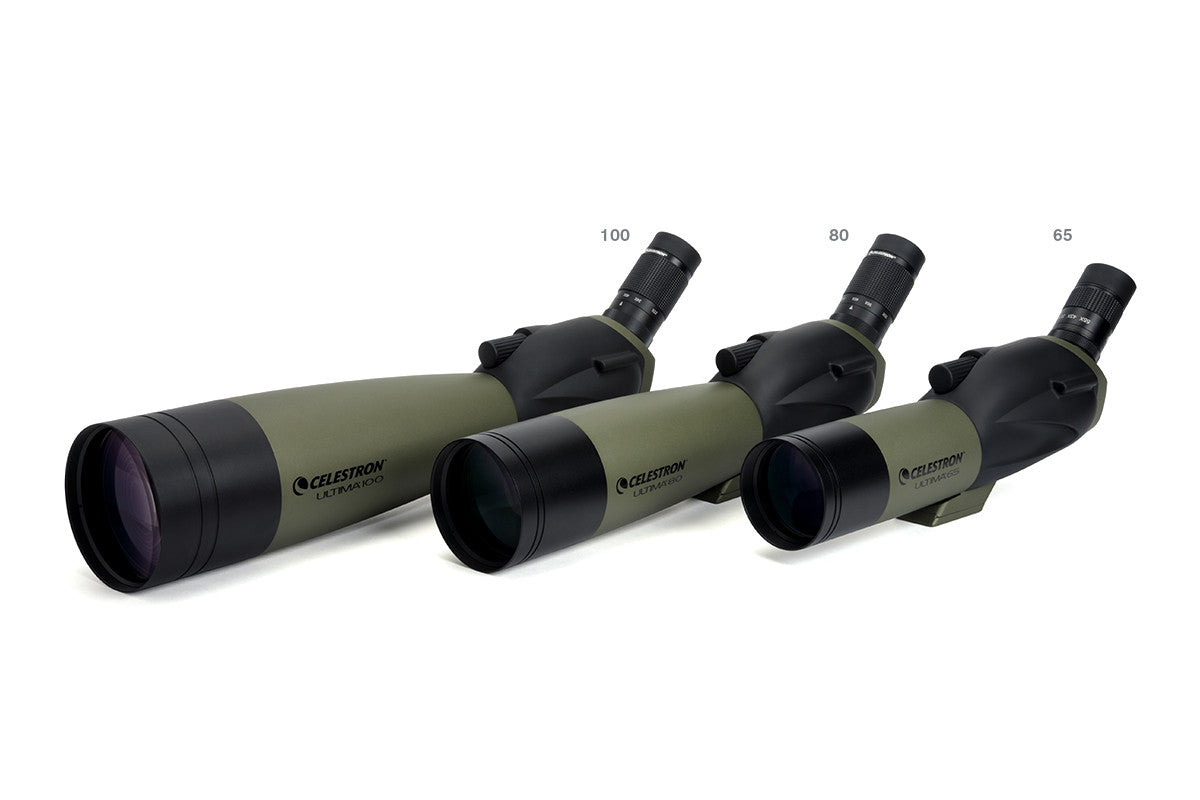 Ultima 18-55x65mm Angled Zoom Spotting Scope