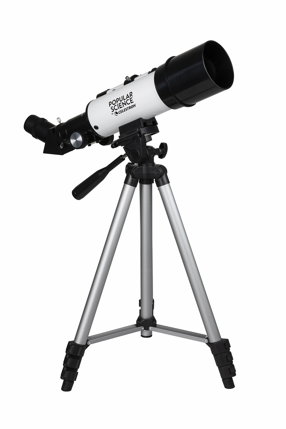 Popular Science by Celestron Travel Scope 60 Portable Telescope with Smartphone Adapter and Bluetooth Remote