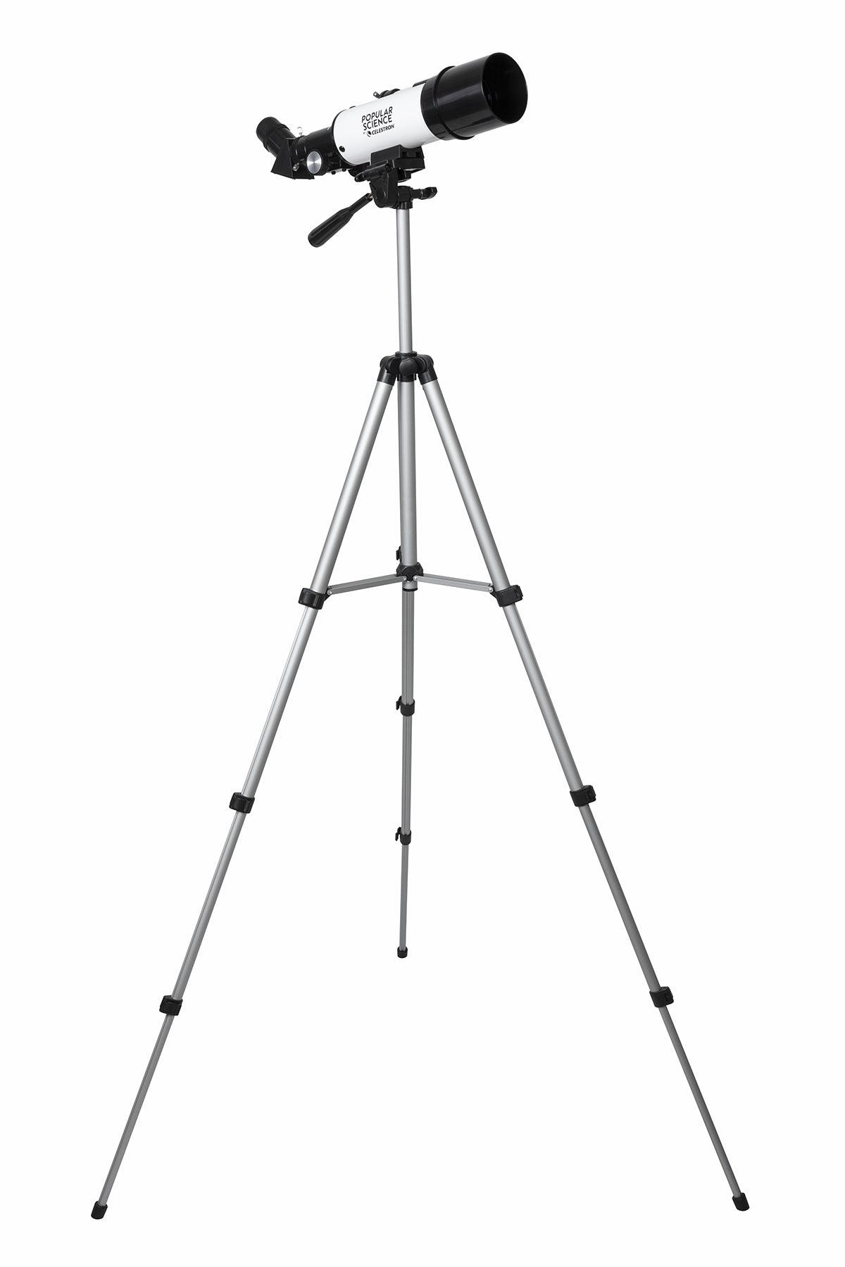 Popular Science by Celestron Travel Scope 60 Portable Telescope with Smartphone Adapter and Bluetooth Remote