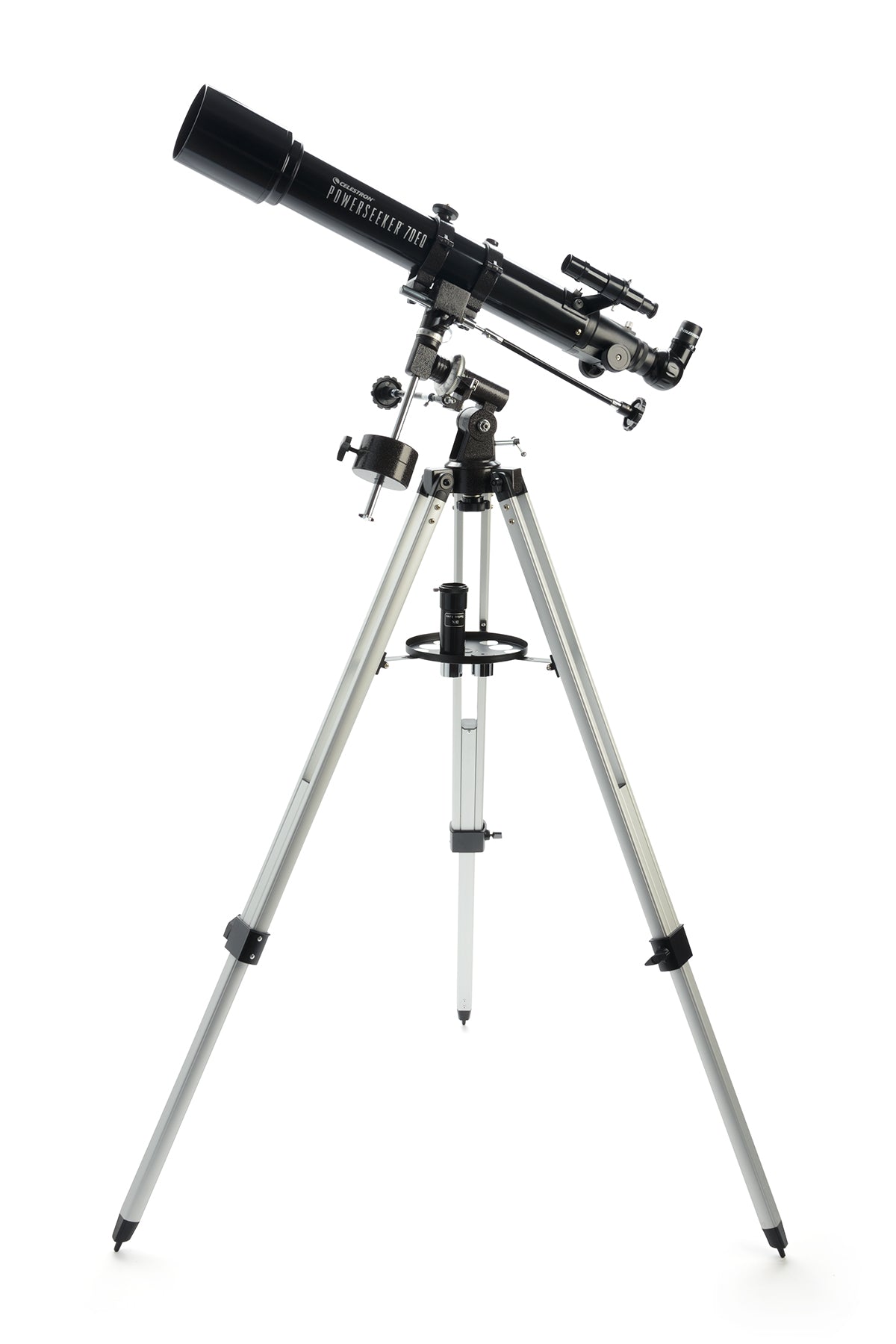 PowerSeeker 70EQ Telescope with Motor Drive and Phone Adapter