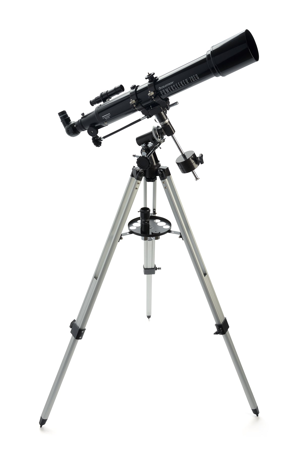 PowerSeeker 70EQ Telescope with Motor Drive and Phone Adapter