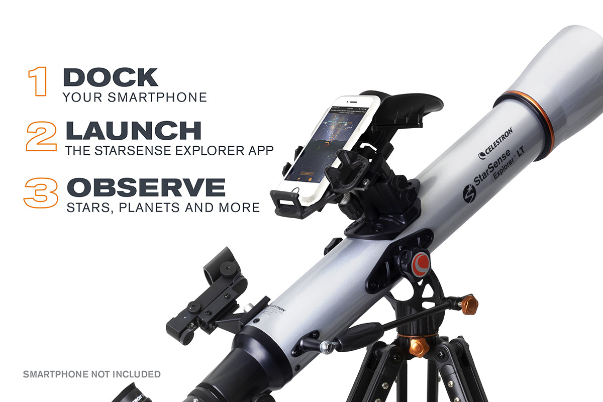 StarSense Explorer LT 70AZ Smartphone App-Enabled Refractor Telescope
