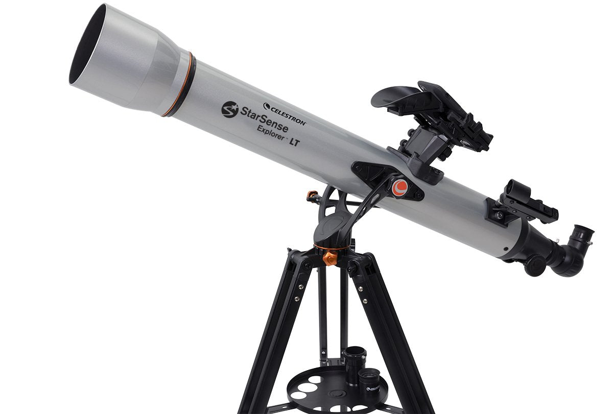 StarSense Explorer LT 80AZ Smartphone App-Enabled Refractor Telescope with Lens Cleaning Kit