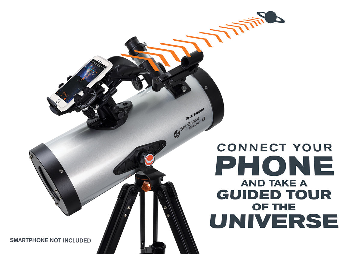 StarSense Explorer LT 127AZ Smartphone App-Enabled Newtonian Reflector Telescope