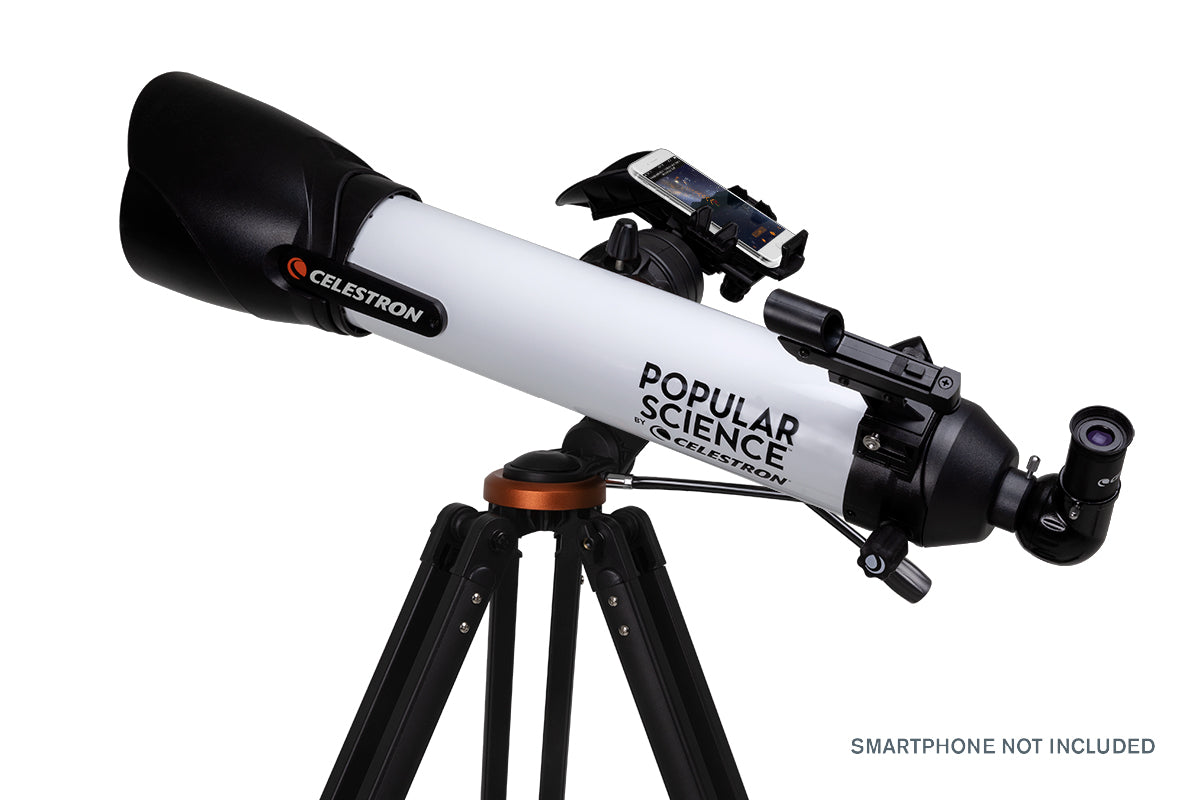 Popular Science by Celestron StarSense Explorer DX 100AZ Smartphone App-Enabled Refractor Telescope
