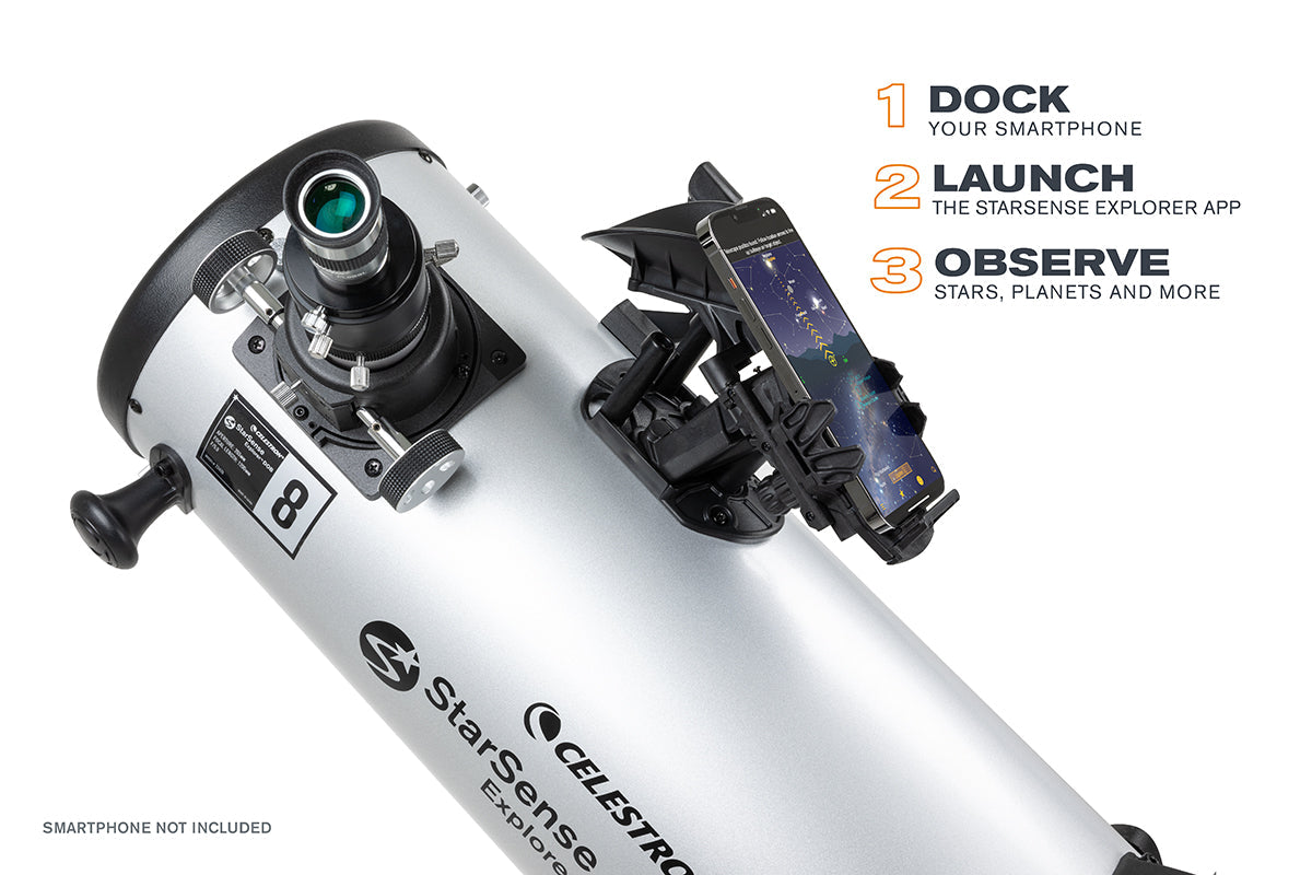 StarSense Explorer 8" Smartphone App-Enabled Dobsonian Telescope