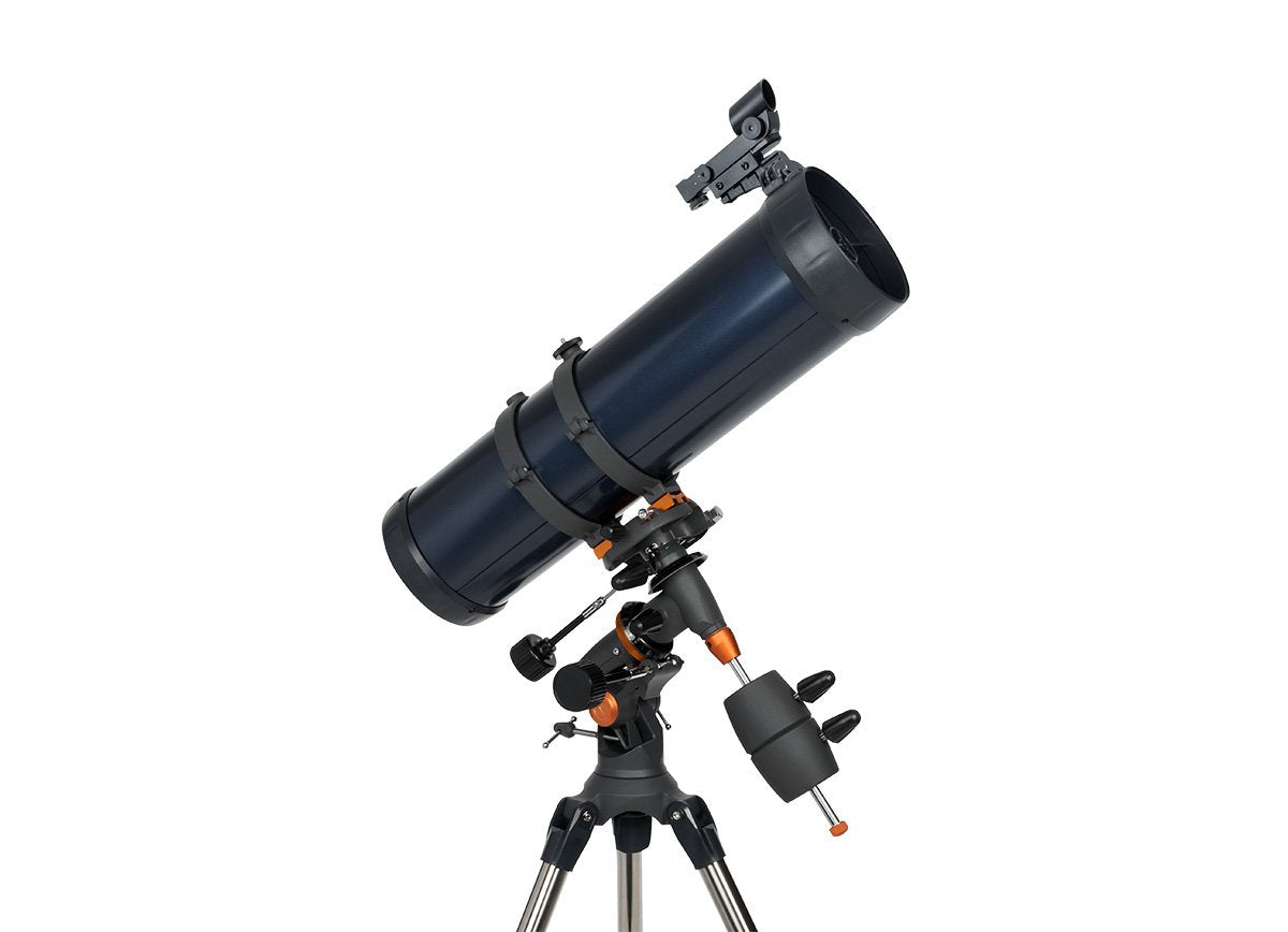AstroMaster 130EQ Telescope w/ Phone Adapter & T-Adapter/Barlow Lens