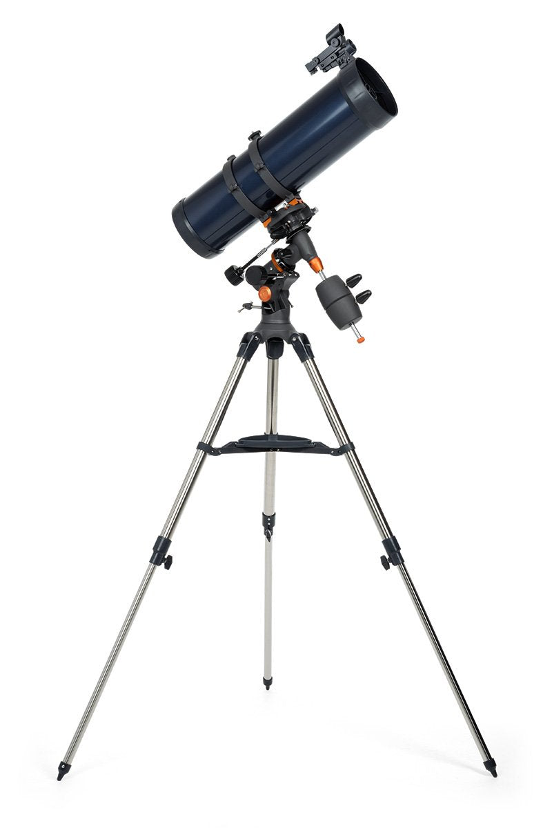 AstroMaster 130EQ Telescope w/ Phone Adapter & T-Adapter/Barlow Lens