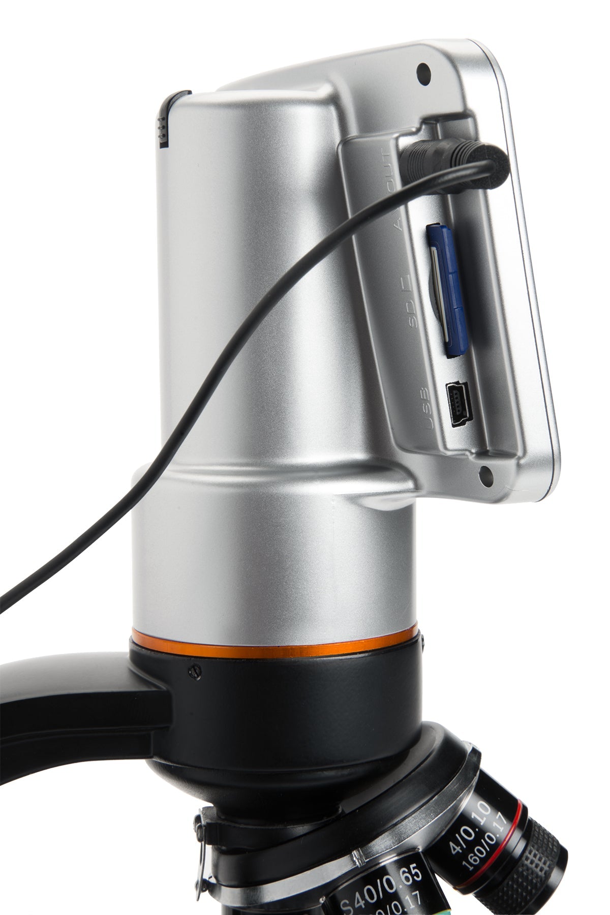 TetraView LCD Digital Microscope with 100 Slide Kit