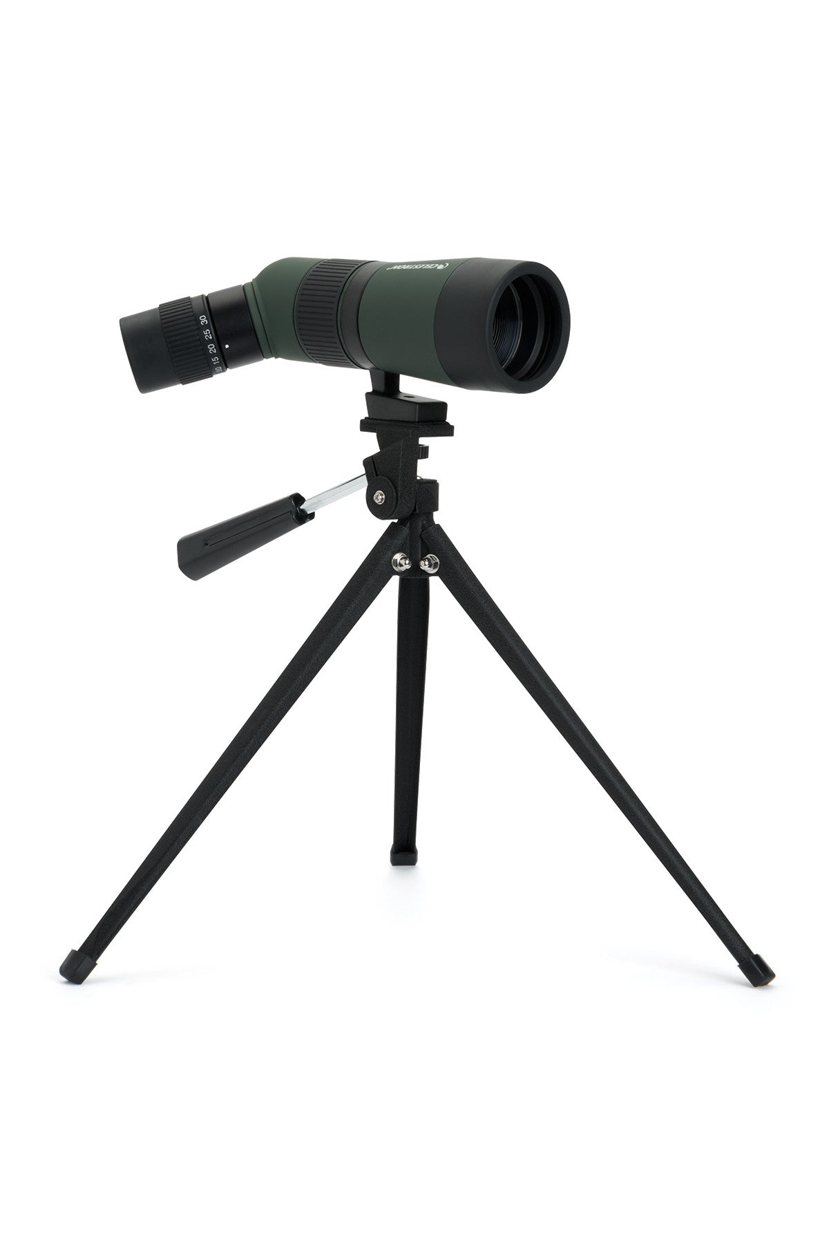 LandScout 10-30x50mm Angled Zoom Spotting Scope with Table-top Tripod