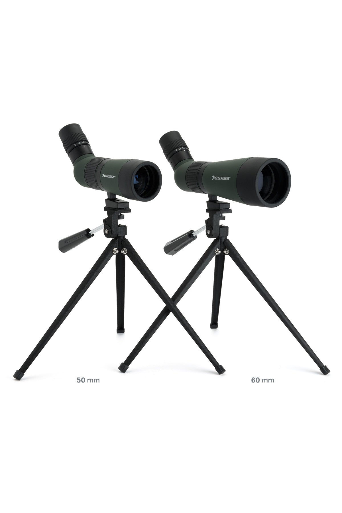 LandScout 12-36x60mm Angled Zoom Spotting Scope with Table-top Tripod