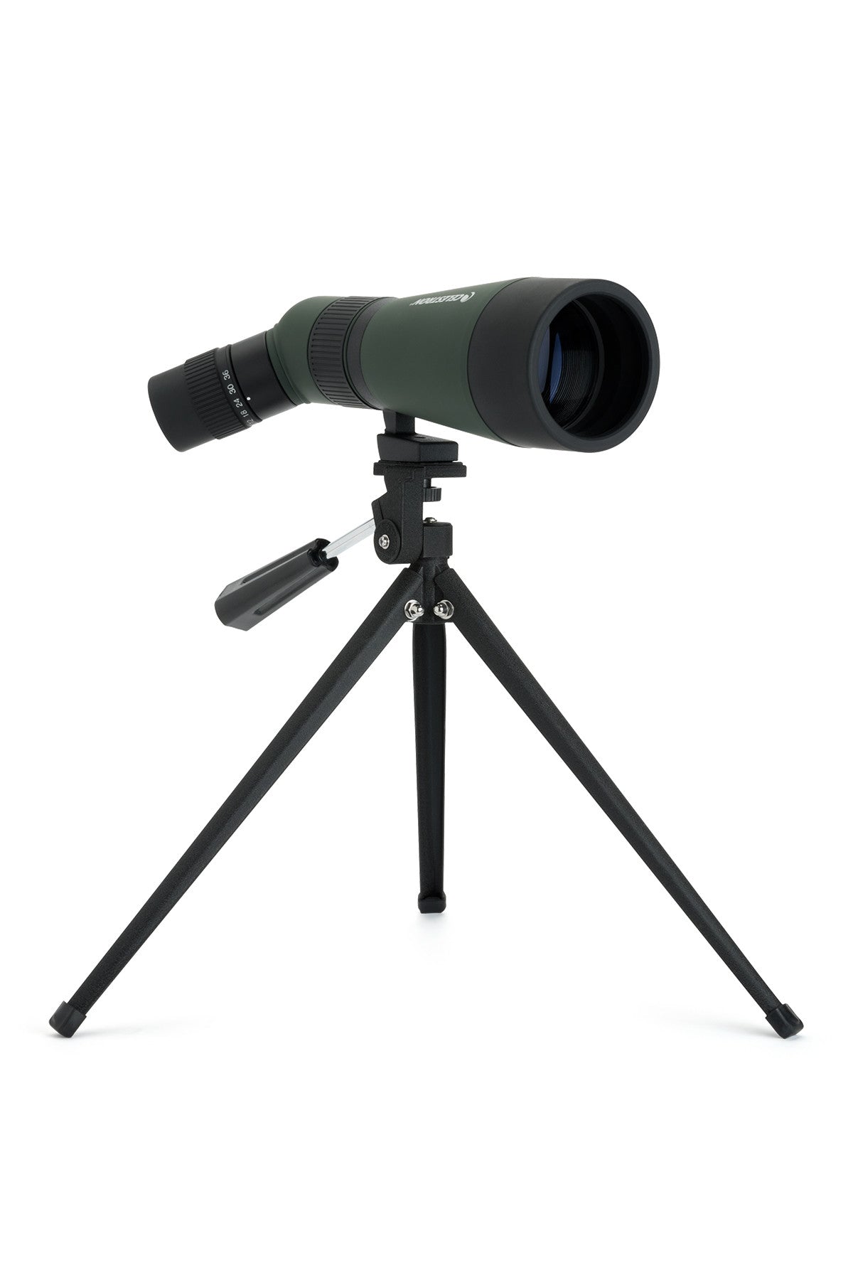 LandScout 12-36x60mm Angled Zoom Spotting Scope with Table-top Tripod