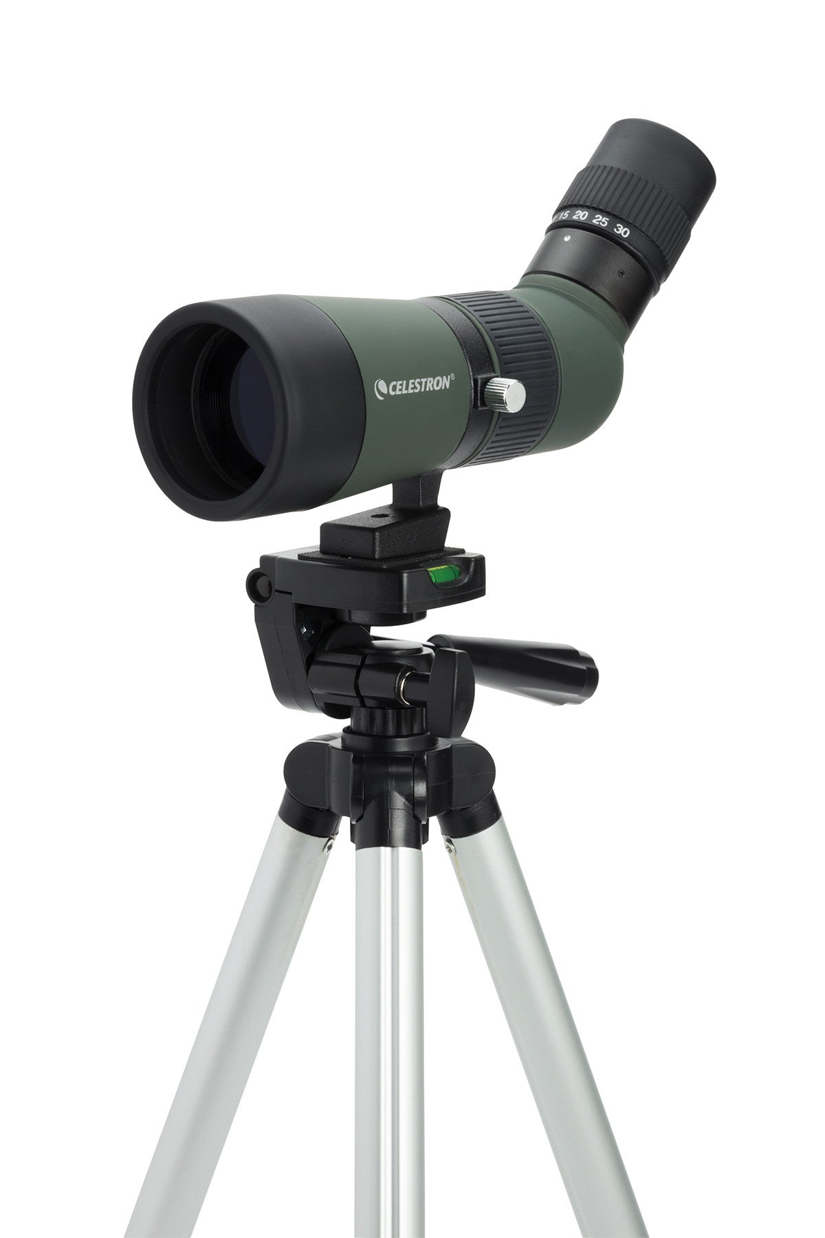 LandScout 10-30x50mm Zoom Angled Spotting Scope Backpack Kit