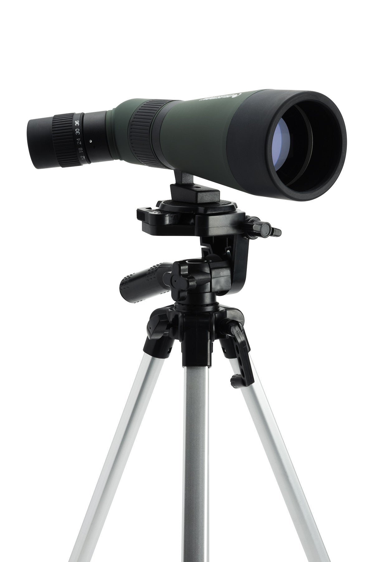 LandScout 12-36x60mm Angled Zoom Spotting Scope Backpack Kit