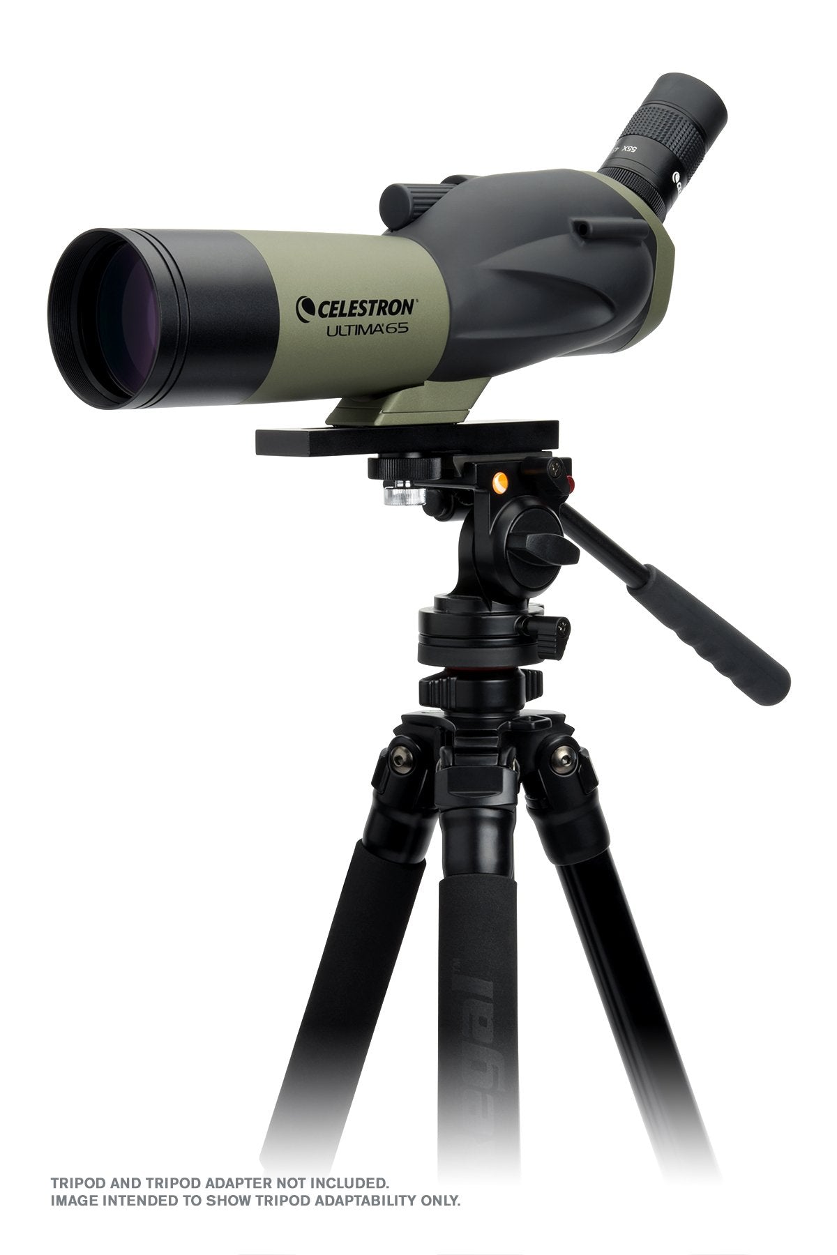 Ultima 18-55x65mm - 45 Degree Spotting Scope with Smartphone Adapter