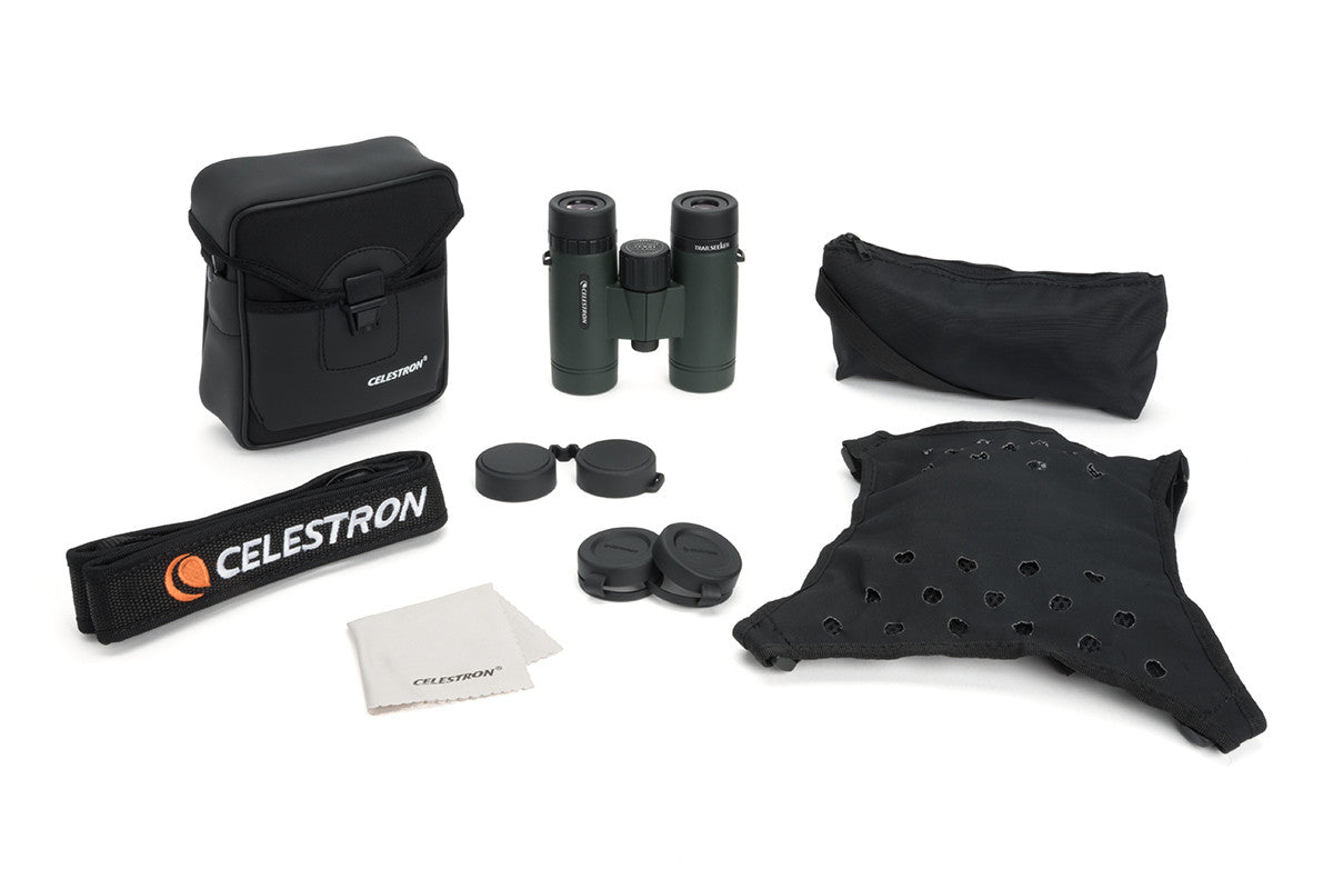 TrailSeeker 10x32mm Roof Binoculars (Green)