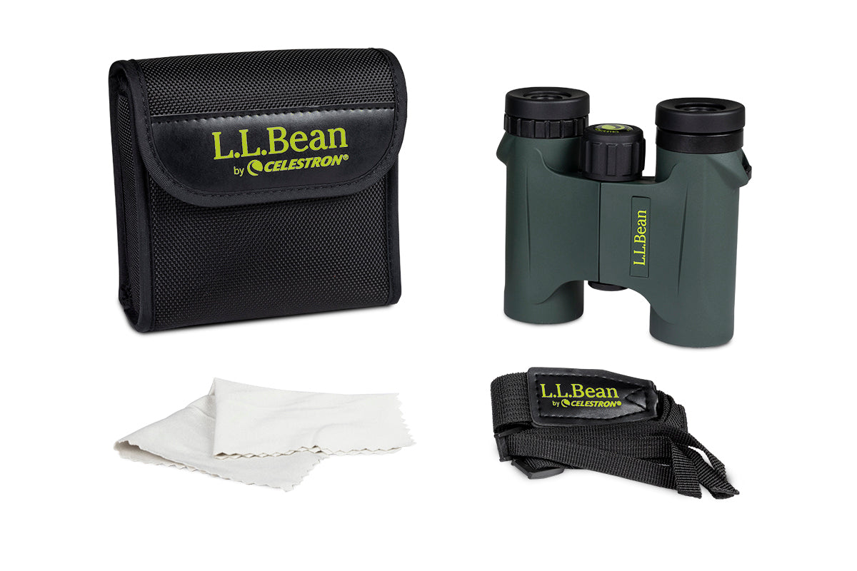 L.L. Bean Discovery 10x25 Green Binoculars
