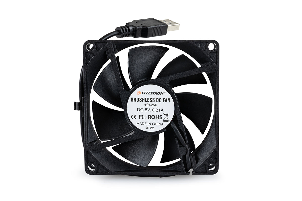 USB Cooling Fan for Dobsonian Telescopes