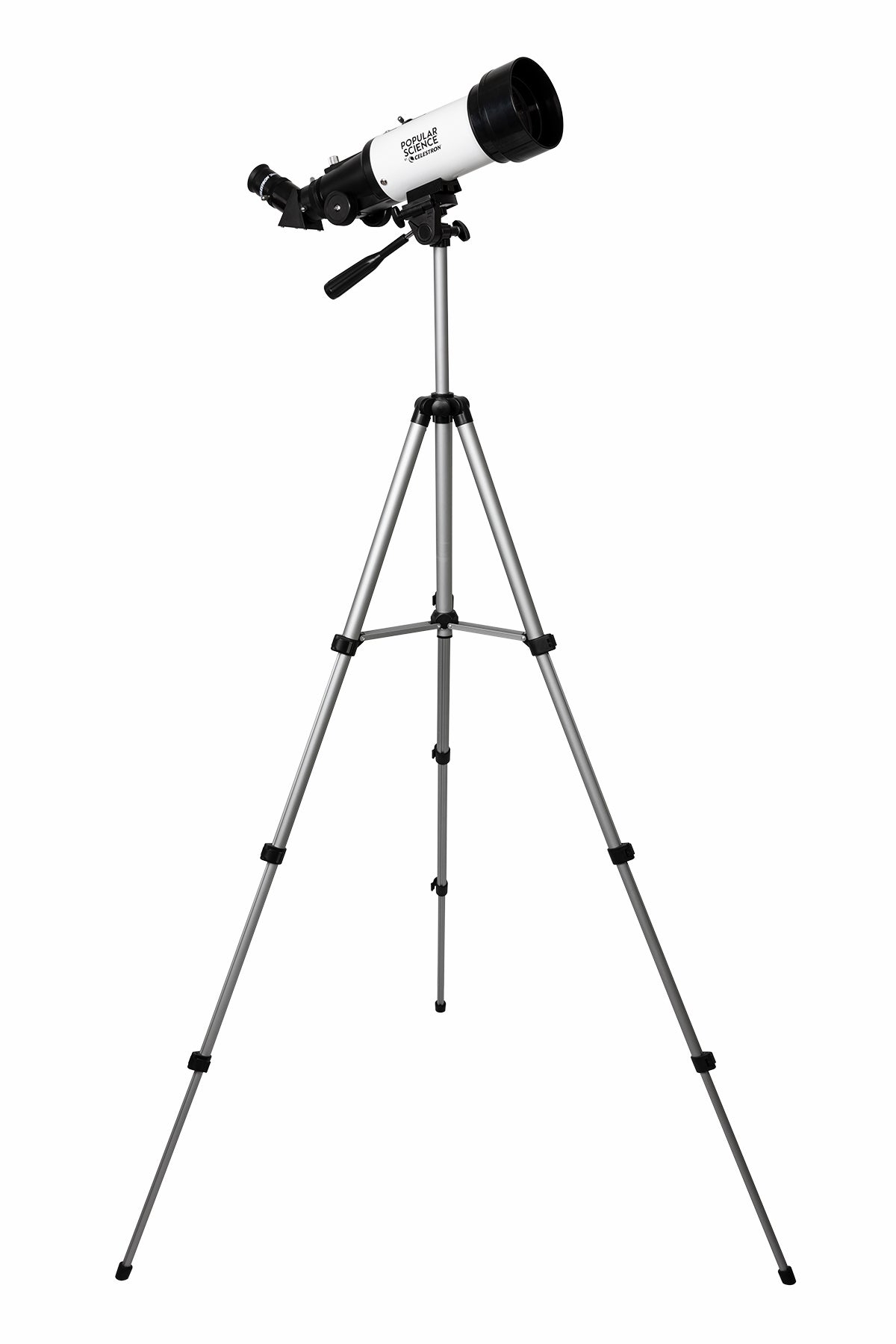 Popular Science by Celestron Travel Scope 70 Portable Telescope with Smartphone Adapter and Bluetooth Remote