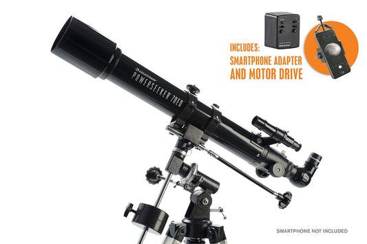 PowerSeeker 70EQ Telescope w/ Motor Drive & Phone Adapter