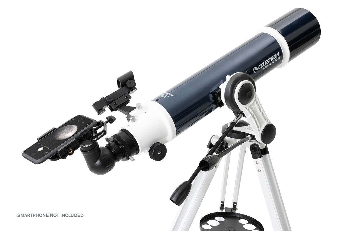Omni AZ 102 Telescope with Smartphone Adapter