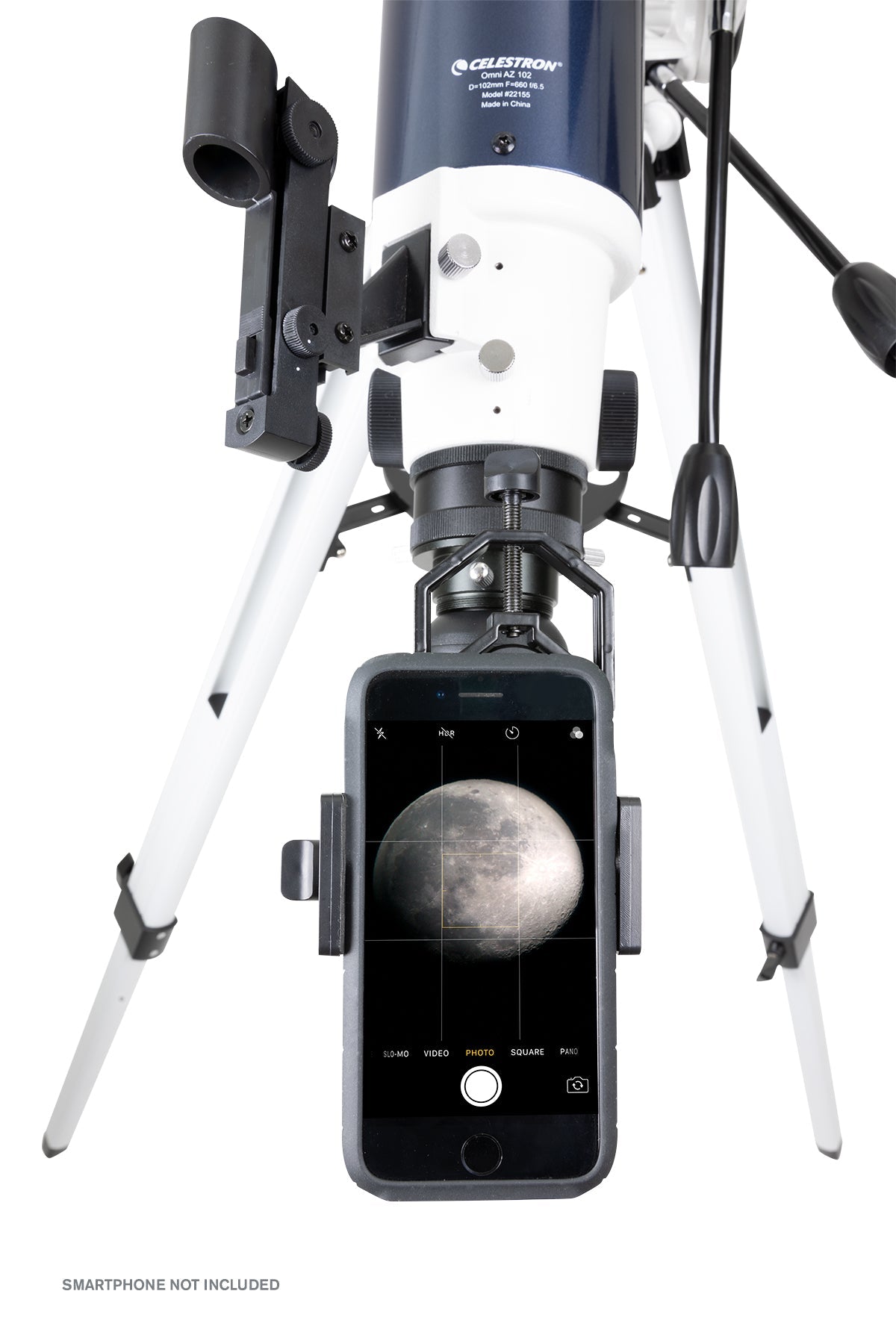 Omni AZ 102 Telescope with Smartphone Adapter