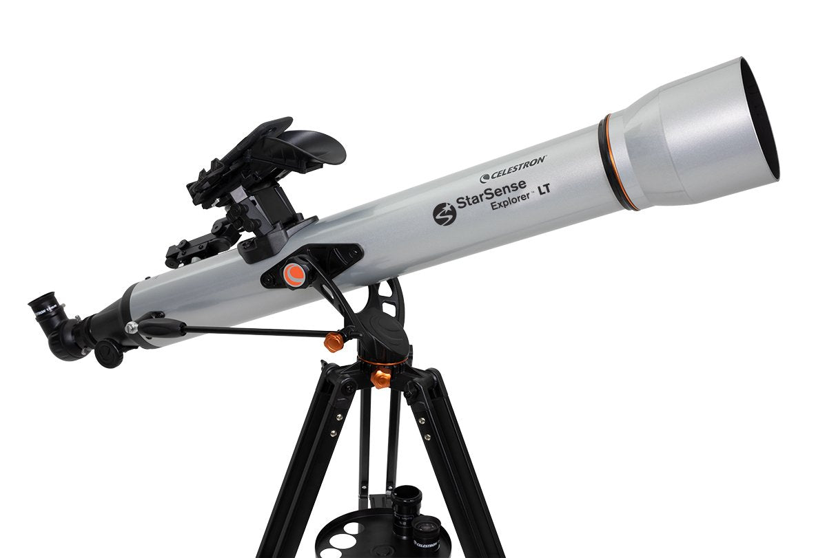 StarSense Explorer LT 80AZ Smartphone App-Enabled Refractor Telescope with Lens Cleaning Kit