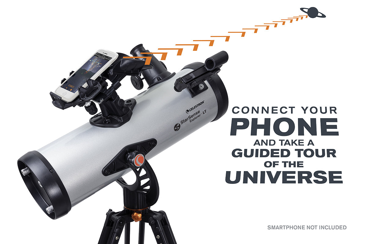 StarSense Explorer LT 114AZ Smartphone App-Enabled Newtonian Reflector Telescope