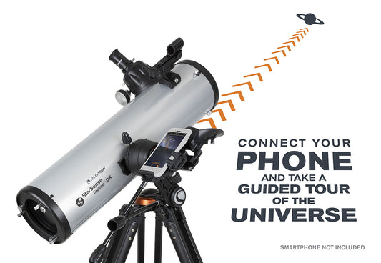 StarSense Explorer DX 130AZ Smartphone App-Enabled Newtonian Reflector Telescope