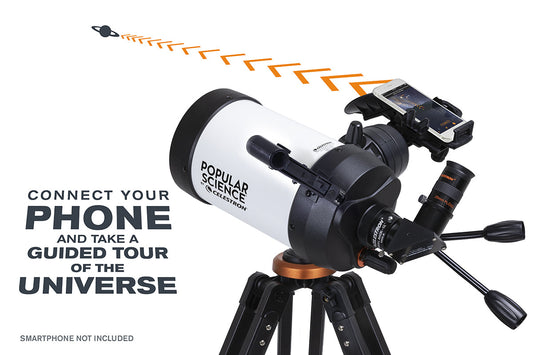 Popular Science by Celestron StarSense Explorer DX 5" Smartphone App-Enabled Schmidt Cassegrain Telescope