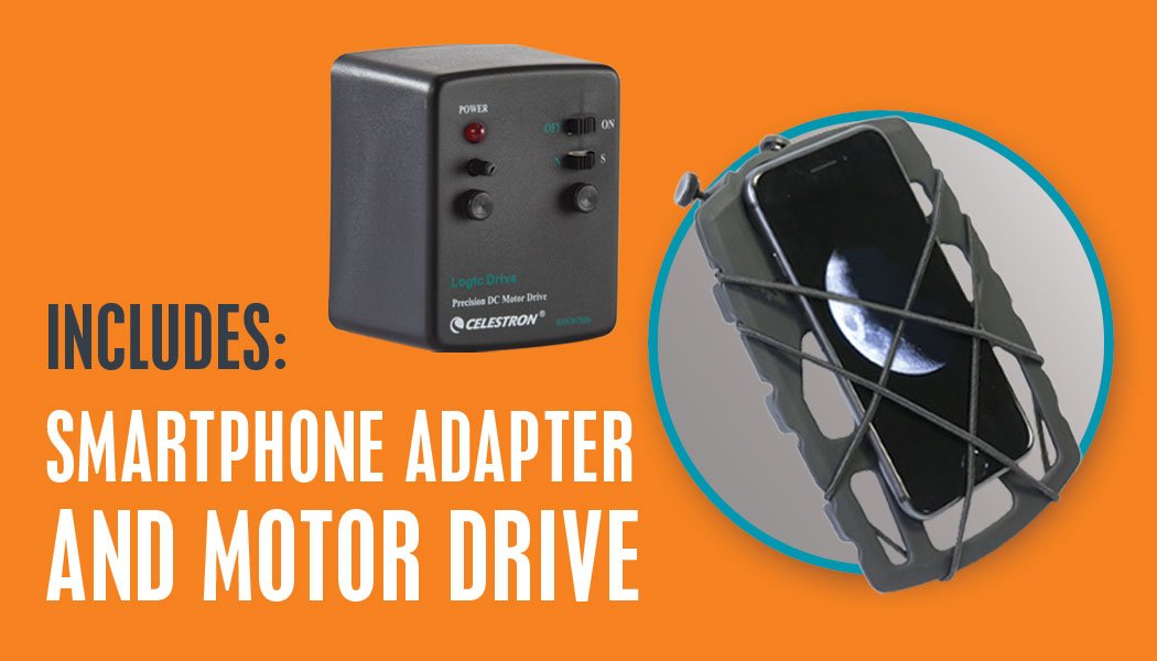 AstroMaster 130EQ w/ Motor Drive & Phone Adapter