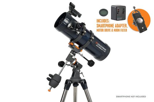 AstroMaster 114EQ w/ Motor Drive & Phone Adapter