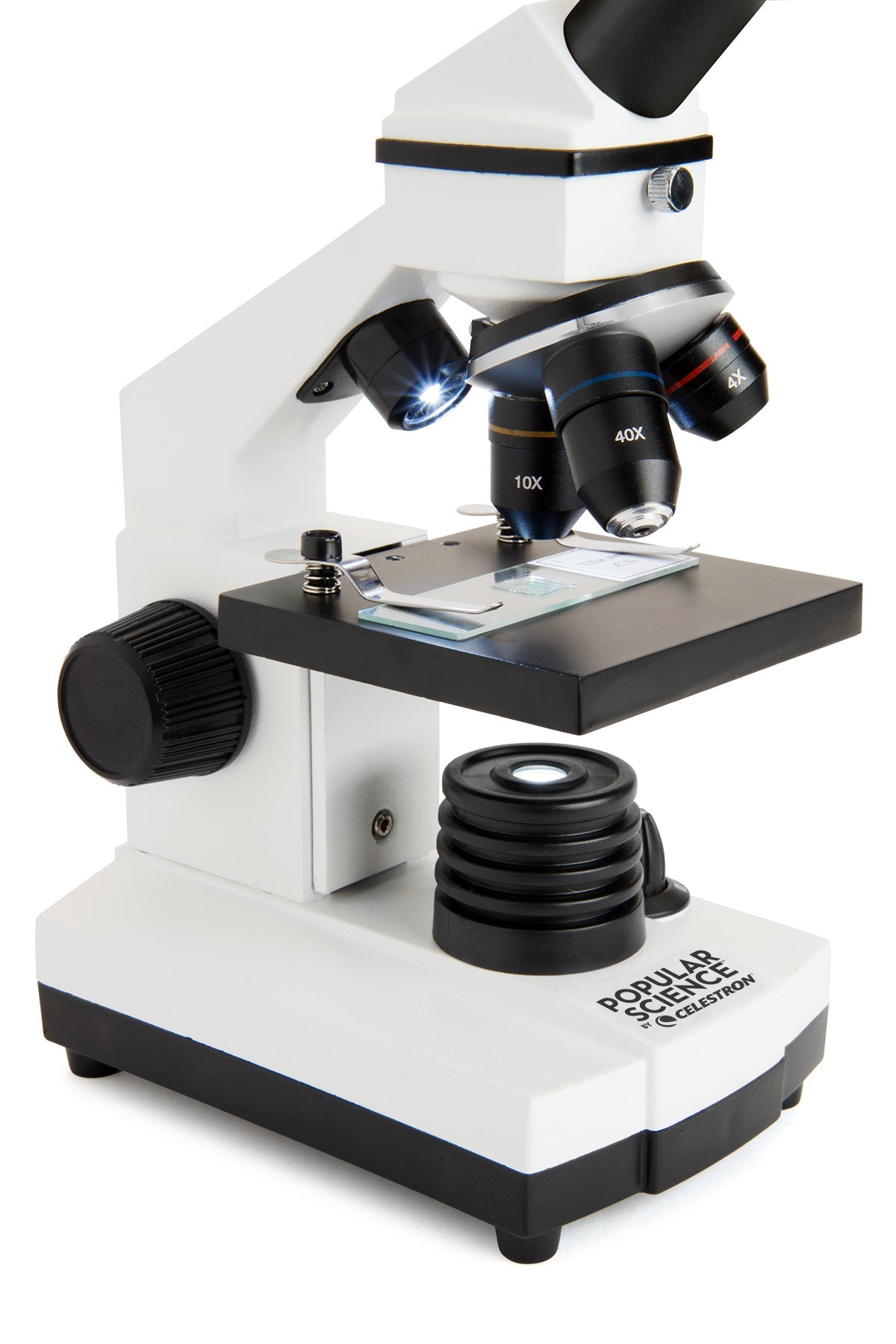 Popular Science by Celestron Labs CM400 Compound Microscope