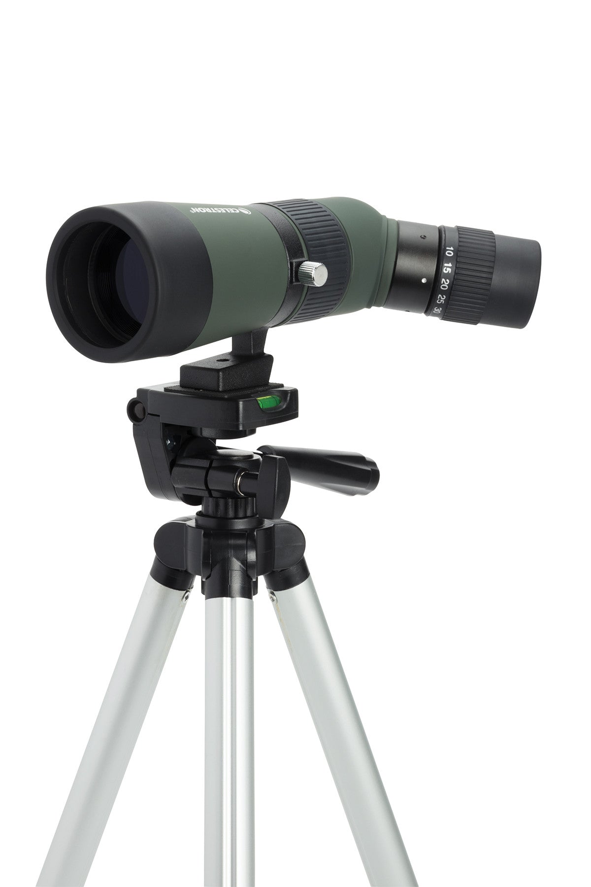 LandScout 10-30x50mm Zoom Angled Spotting Scope Backpack Kit