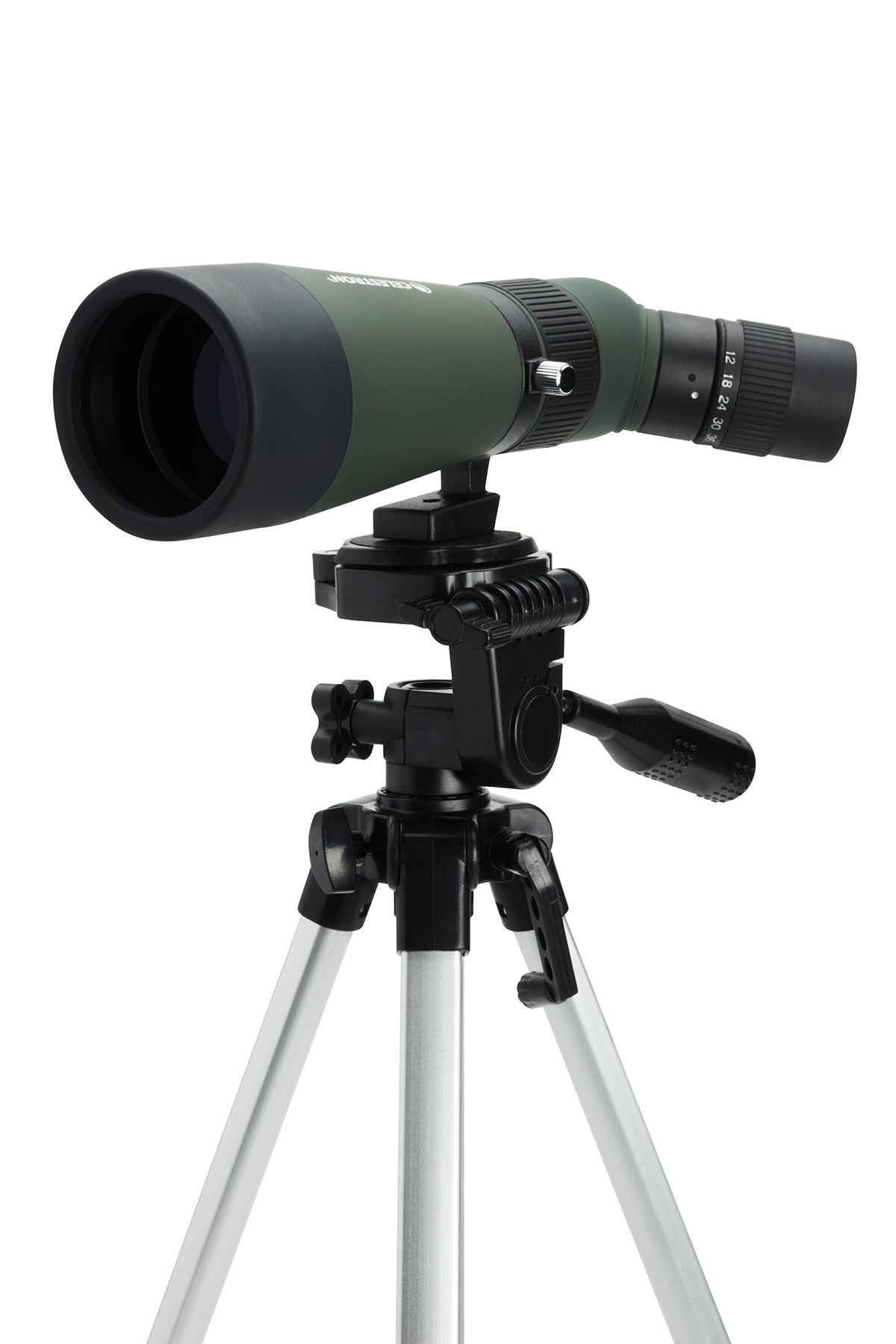 LandScout 12-36x60mm Angled Zoom Spotting Scope Backpack Kit
