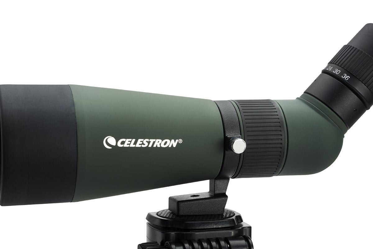 LandScout 12-36x60mm Spotting Scope with Basic Smartphone Adapter