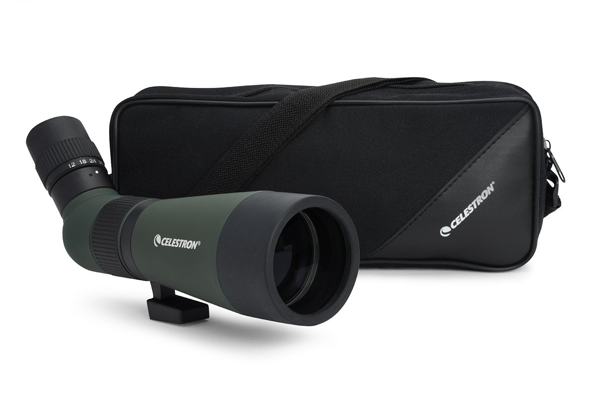 LandScout 12-36x60mm Spotting Scope with Basic Smartphone Adapter