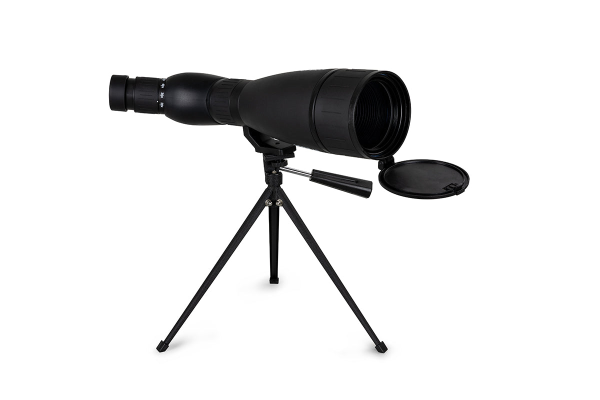Popular Science by Celestron LandScout 20-60x80mm Angled Zoom Spotting Scope with Smartphone Adapter and Bluetooth remote