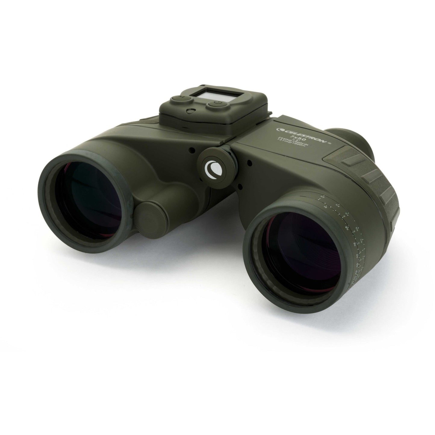 Cavalry 7x50 Binocular with GPS, Digital Compass & Reticle