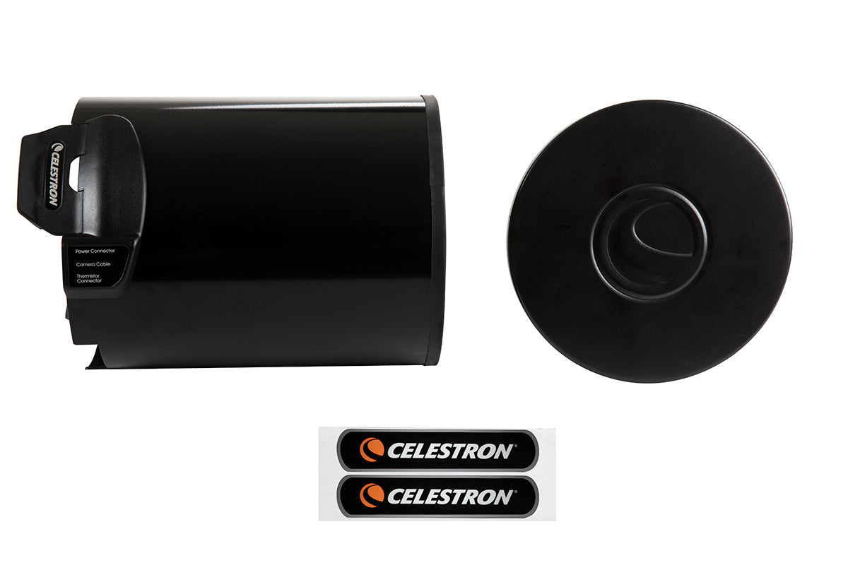 Aluminum Dew Shield with Cover Cap - 6"